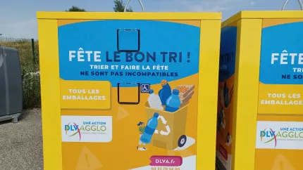 Haute-Provence : des colonnes de tri pour les événements