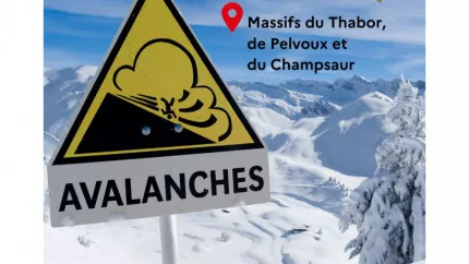 Risque d’avalanches élevé ce week-end dans les Hautes-Alpes Risque d’avalanches élevé ce week-end dans les Hautes-Alpes