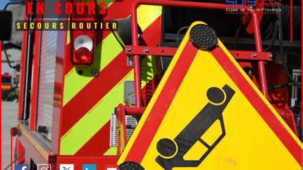 Alpes de Haute-Provence : un accident de moto à Castellane perturbe la circulation Alpes de Haute-Provence : un accident de moto à Castellane perturbe la circulation