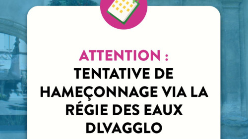 DLVAgglo appelle sa population à la vigilance