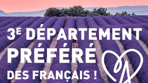 Les Alpes de Haute-Provence , 3&egrave;me d&eacute;partement pr&eacute;f&eacute;r&eacute; des Fran&ccedil;ais