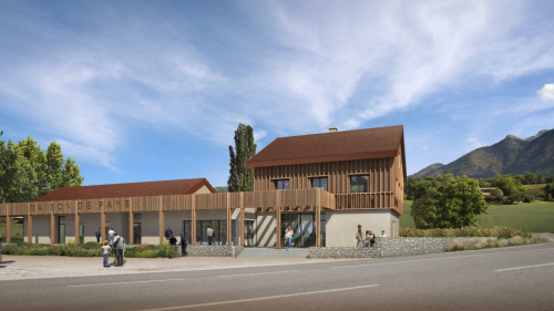 Les travaux de la Maison de Pays à Montgardin ont débuté