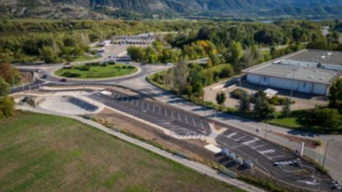 Un nouveau parking de covoiturage à La Saulce