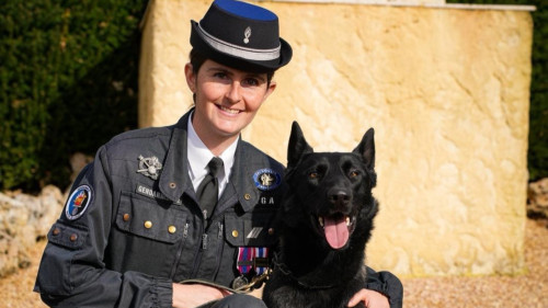 Une nouvelle recrue pour la Gendarmerie d&rsquo;Embrun