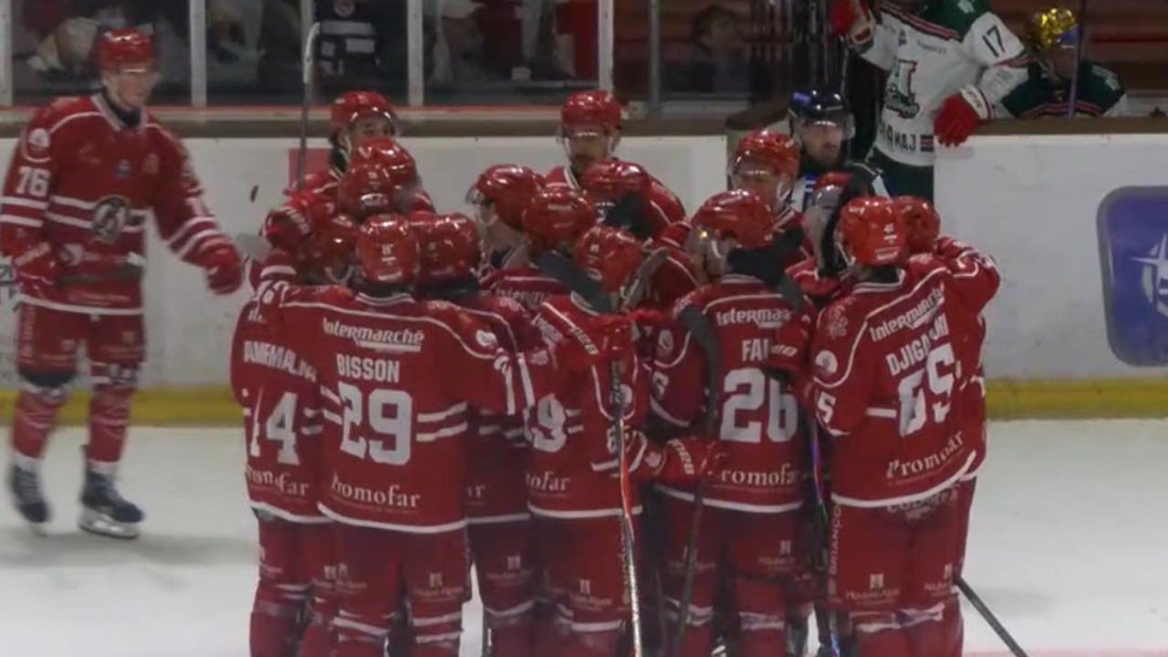 Photo Équipe Diables Rouges Victoire Victoire dimanche soir des Diables Rouges de Briançon