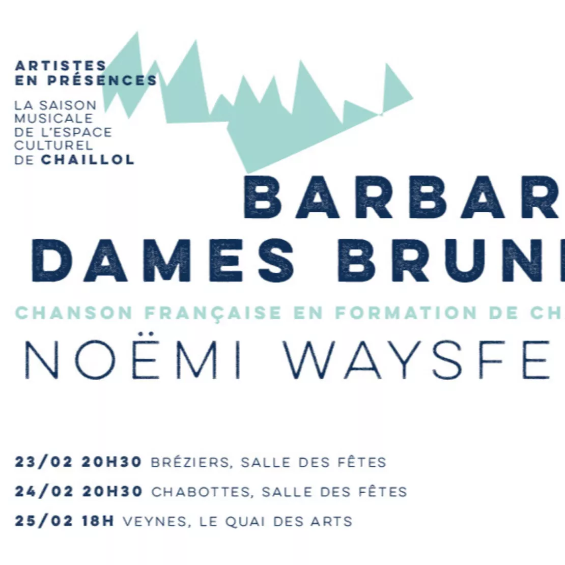 Alpes 1 & Vous : le répertoire de Barbara revisité au Festival de Chaillol