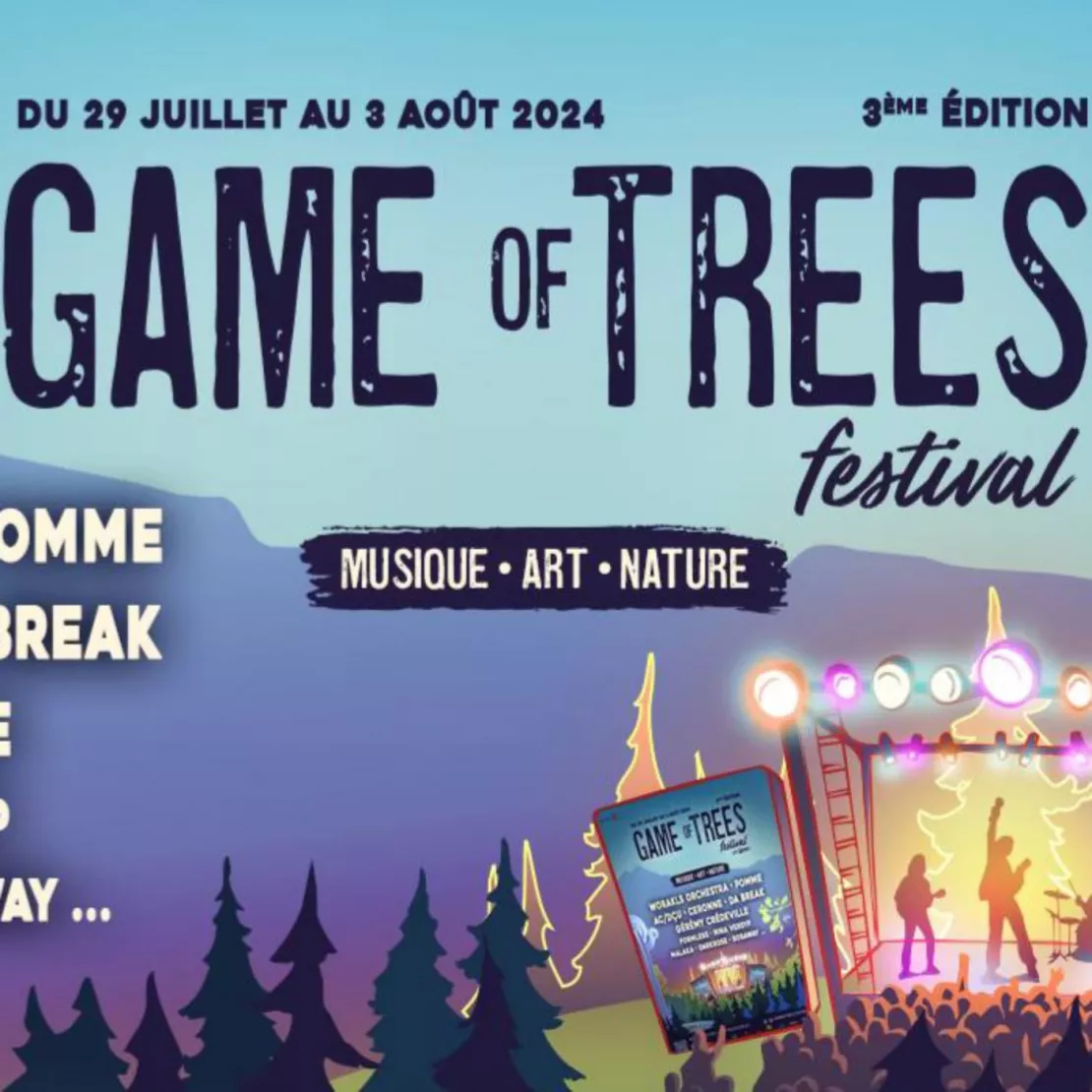 Alpes 1 & Vous : Programmation de folie au Festival Game Of Trees