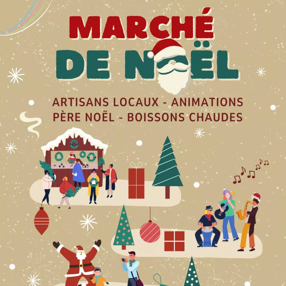 Alpes 1 & Vous - Les 6, 7 et 8 déc marché de noël  à Guillestre 