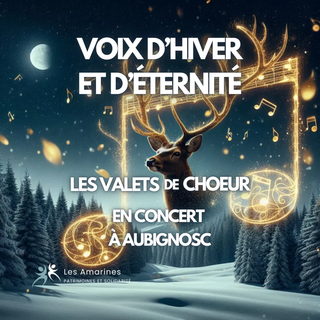 Alpes 1 & Vous - Les Valets de Choeur en concert ce vendredi 13 à Aubignosc