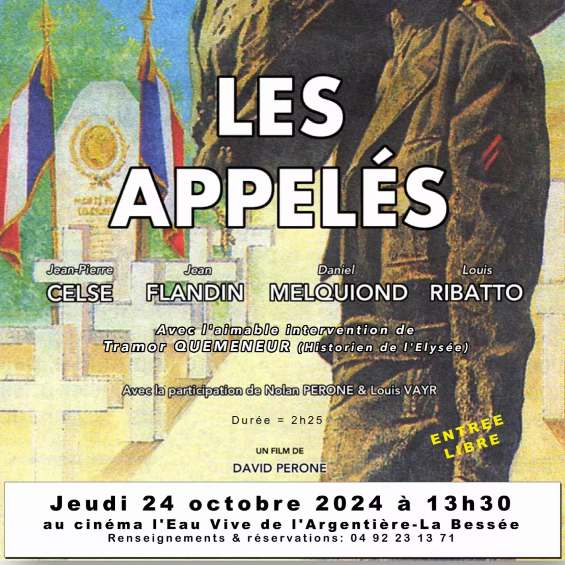 Alpes 1 & Vous - Projection documentaire "Les Appelés"