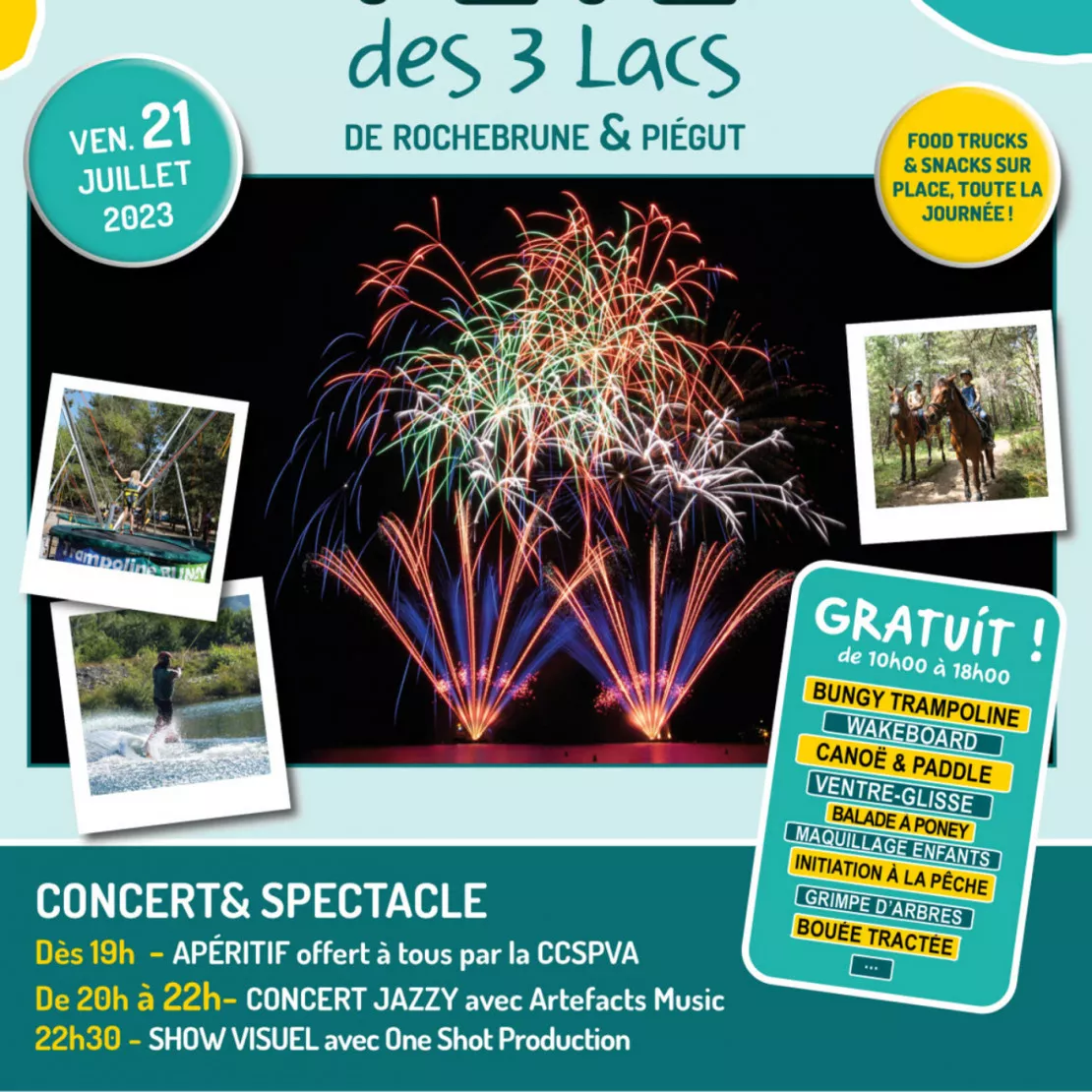 Fête des 3 lacs - 22 Juillet