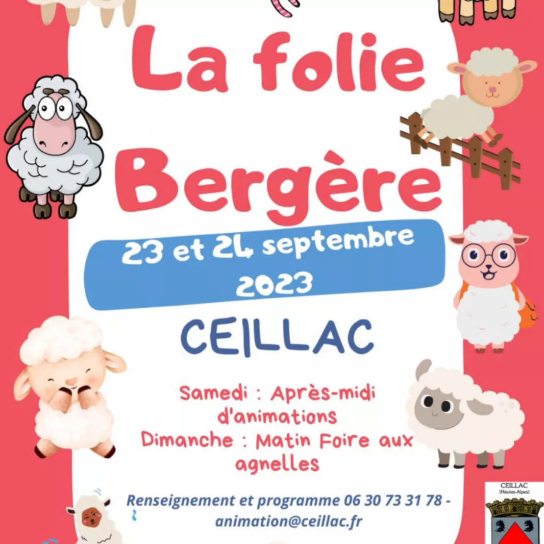 La Folie Bergère à Ceillac les 23 et 24 septembre 2023