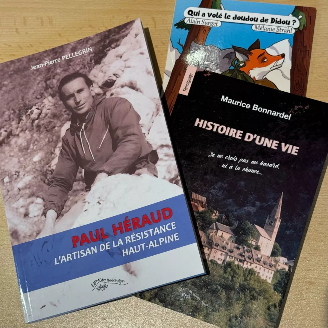 Nouvelles sorties livres aux éditions des Hautes-Alpes