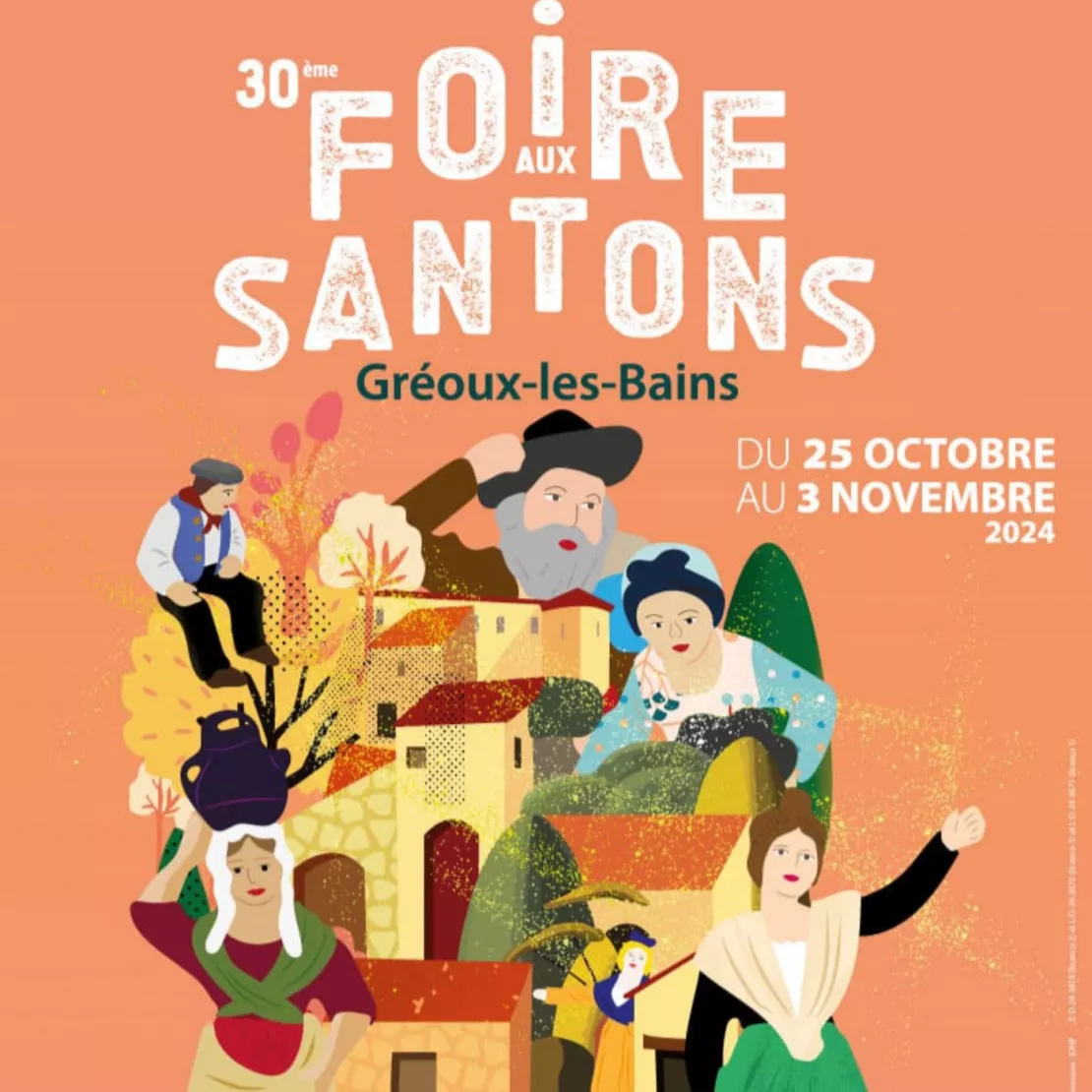 Près de chez vous...à Gréoux les Bains pour la Foire aux Santons.