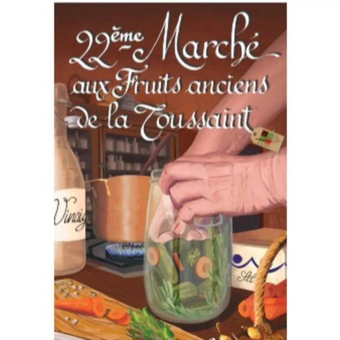 Près de chez vous...à Orpierre, pour le Marché des Fruits Anciens, le samedi 26 octobre 2024