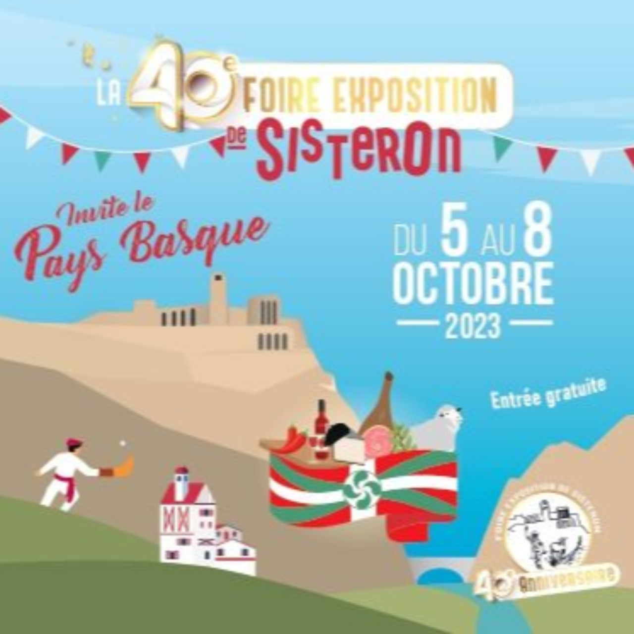 40ème Foire de Sisteron du 5 au 8 octobre 2023 40ème Foire de Sisteron du 5 au 8 octobre 2023