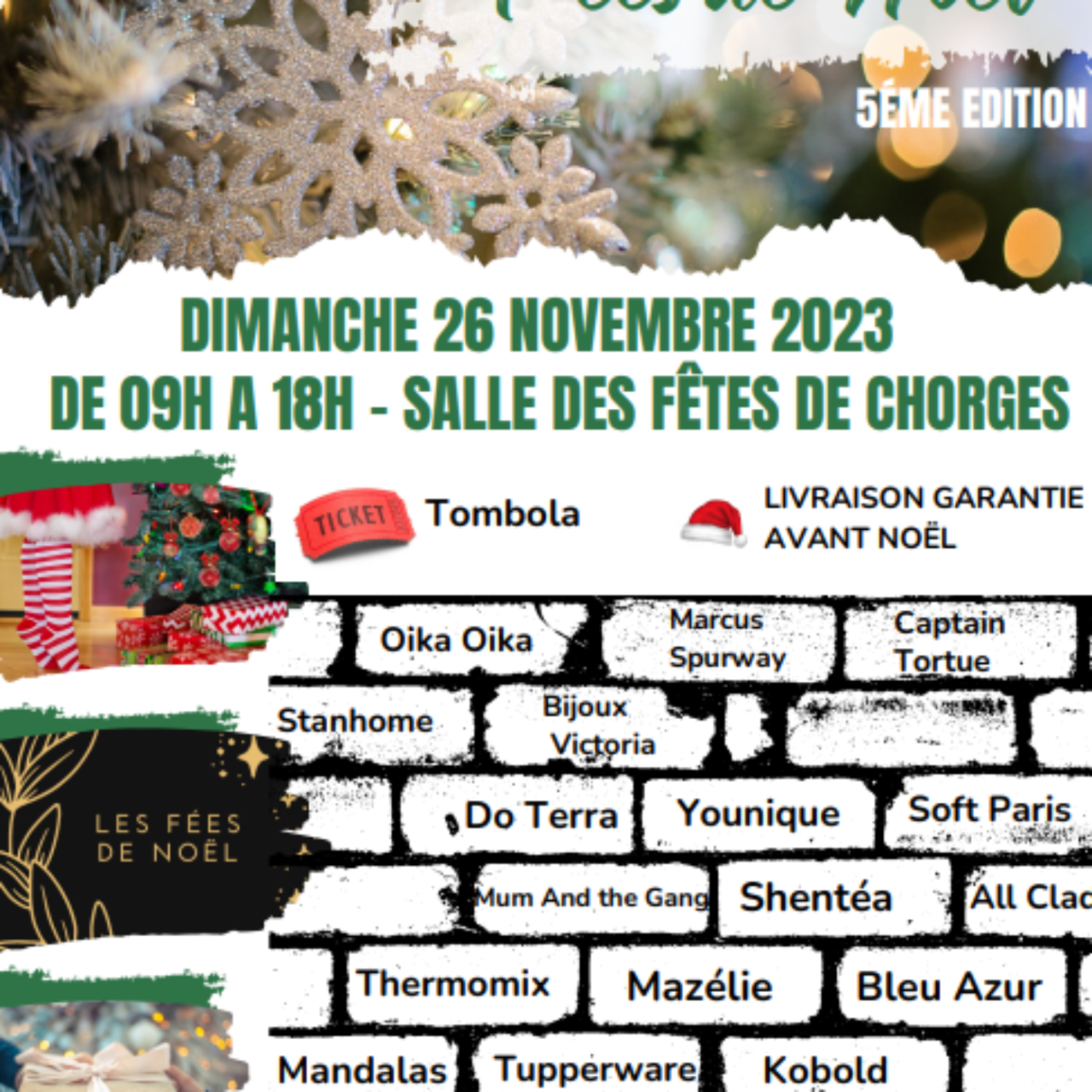 Alpes 1 et Vous : 5ème Salon des Fées de Noël Alpes 1 et Vous : 5ème Salon des Fées de Noël