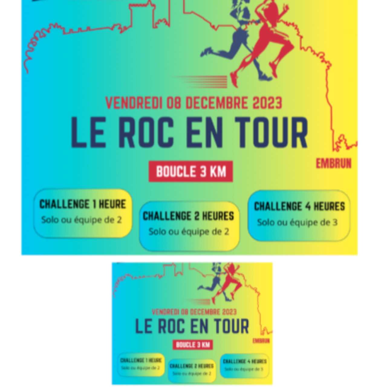 Alpes 1 et Vous : EMBRUN Le ROC en TOUR Evènement Sportif Solidaire (Téléthon) Alpes 1 et Vous : EMBRUN Le ROC en TOUR Evènement Sportif Solidaire (Téléthon)