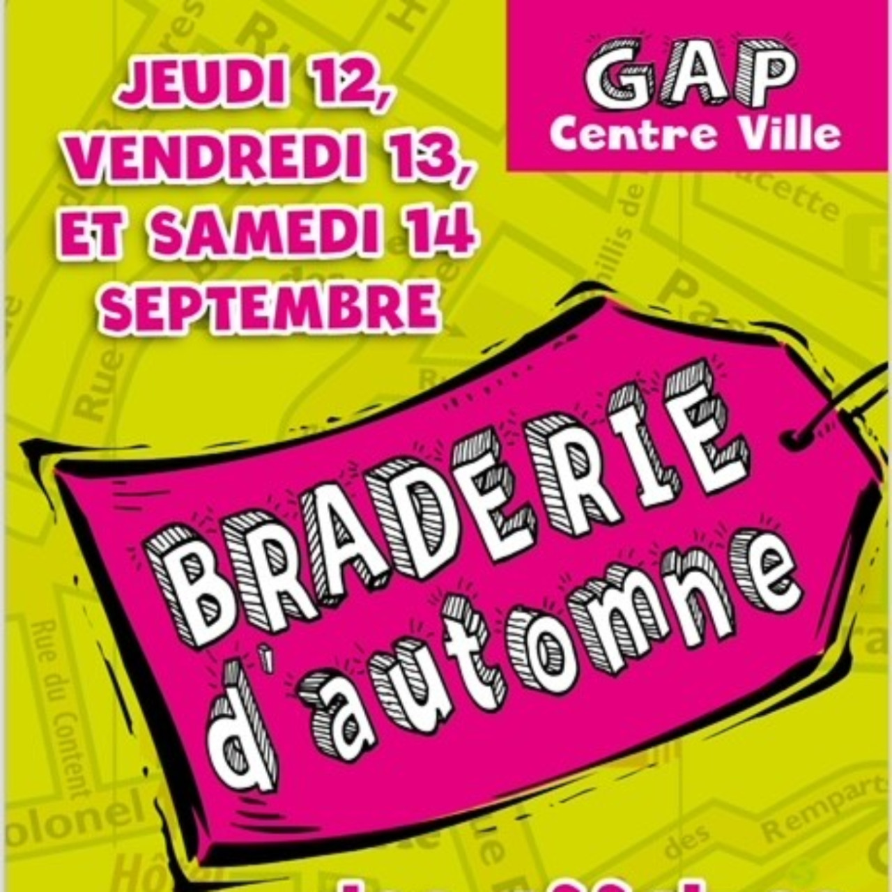 Alpes 1 & Vous - à partir du 12 grande braderie à Gap Alpes 1 & Vous - à partir du 12 grande braderie à Gap