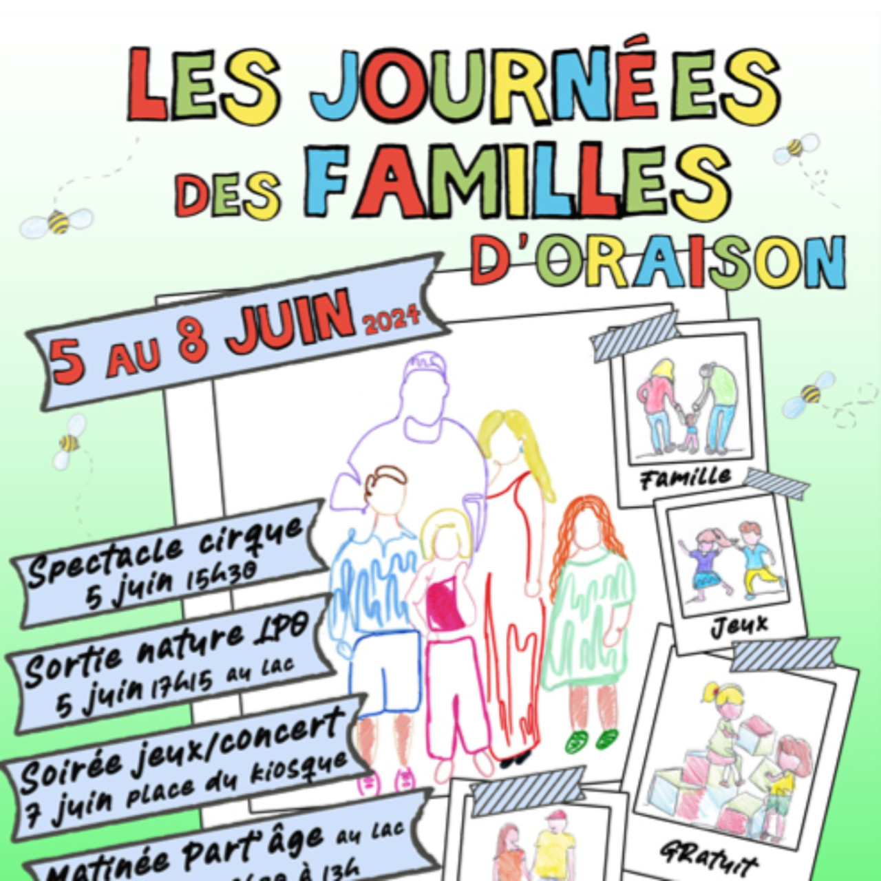 Alpes 1 & Vous : Journées des Familles à Oraison