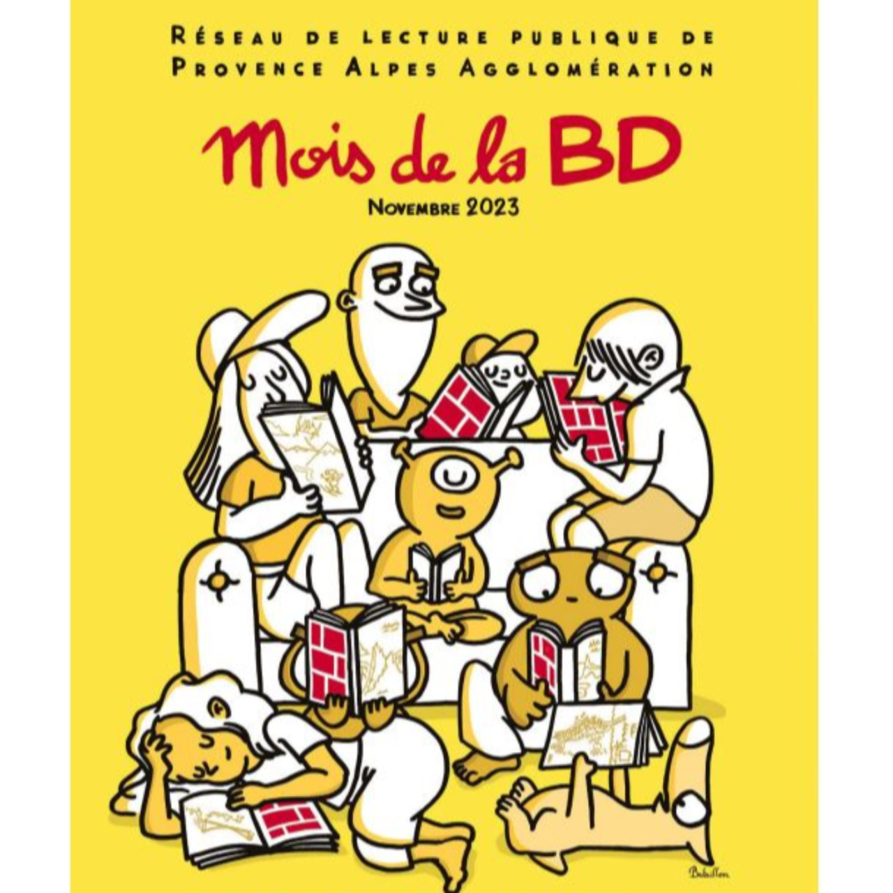 le réseau de lecture publique de Provence Alpes Agglomération lance le festival du ‘’Mois de la Bande Dessinée’’ le réseau de lecture publique de Provence Alpes Agglomération lance le festival du ‘’Mois de la Bande Dessinée’’