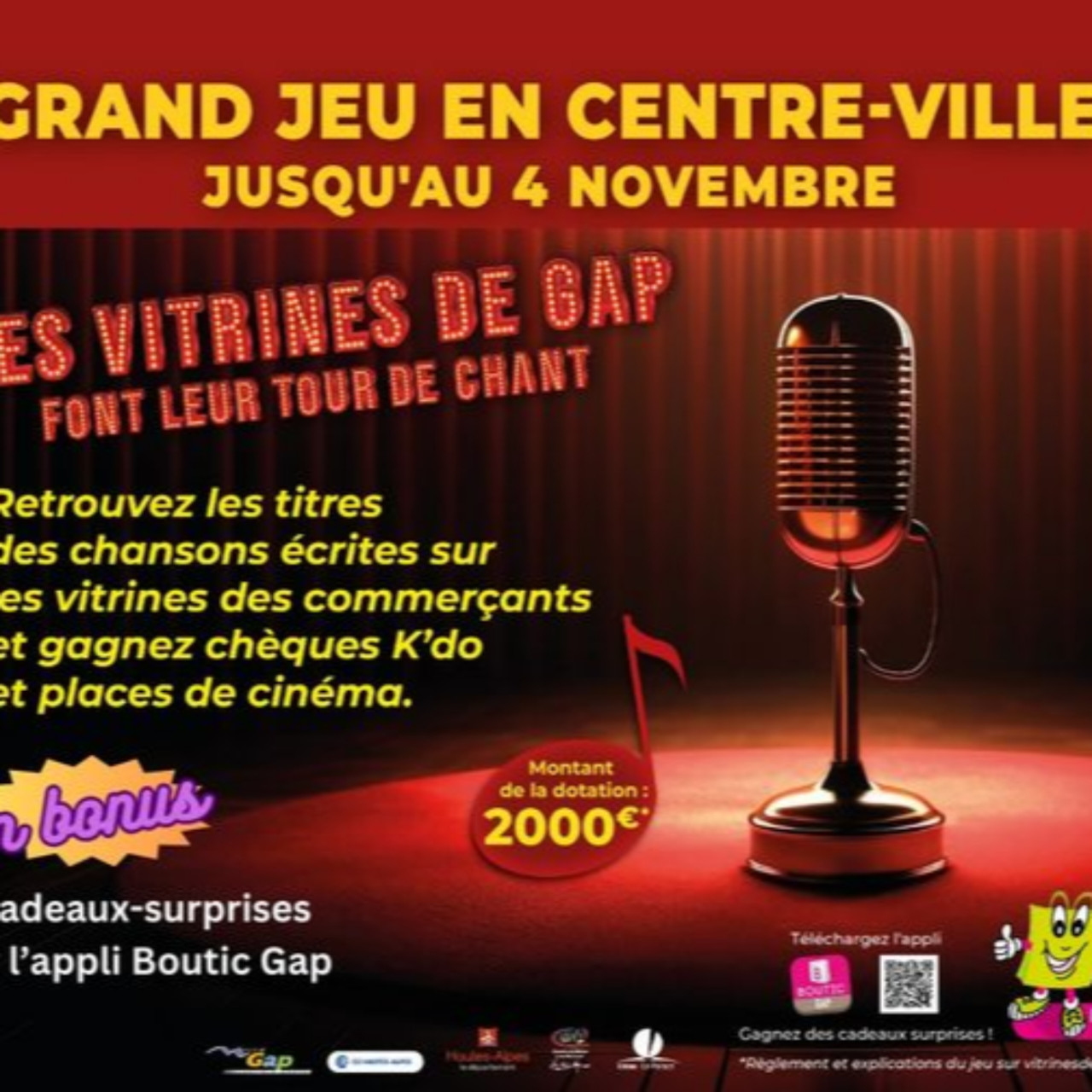 Nouveau jeu des Vitrines de Gap Nouveau jeu des Vitrines de Gap