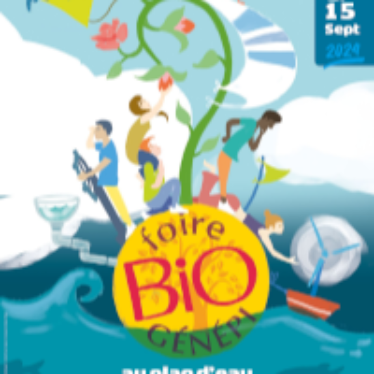 Près de chez vous...à Embrun pour la 24ème Foire Bio Génépi Près de chez vous...à Embrun pour la 24ème Foire Bio Génépi