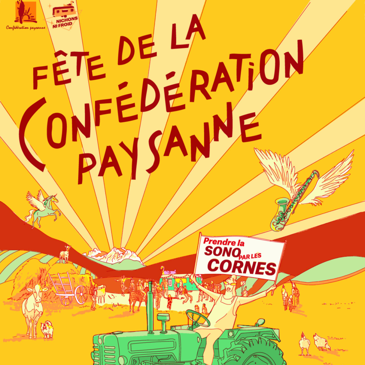 Pr&egrave;s de chez vous...&agrave; l'Argenti&egrave;re-la-Bess&eacute;e, pour la F&ecirc;te de la Conf&eacute;d&eacute;ration Paysanne le samedi 26 octobre 2024