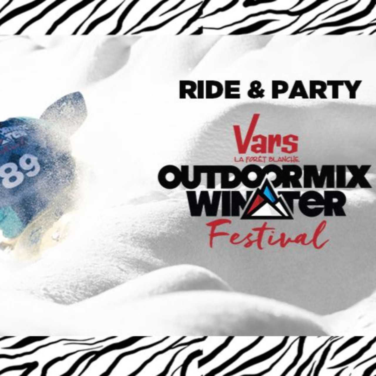 Près de chez vous...à Vars pour le Outdoormix Winter Festival les 17, 18 et 19 janvier 2025. Près de chez vous...à Vars pour le Outdoormix Winter Festival les 17, 18 et 19 janvier 2025.