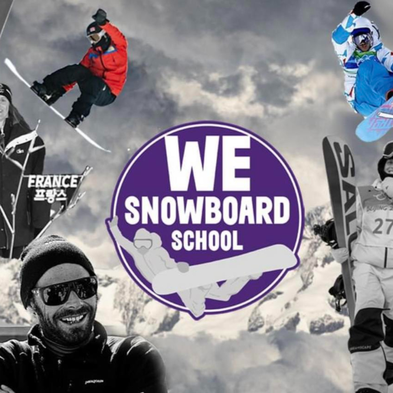 Près de chez vous avec la "We snowboard school" à Risoul Près de chez vous avec la "We snowboard school" à Risoul