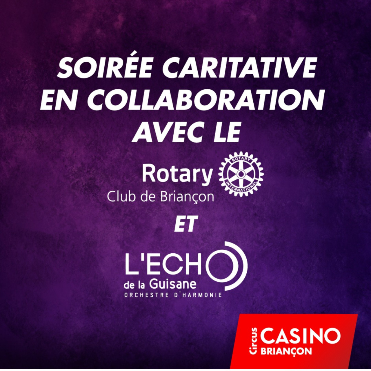 Près de Chez Vous : Journée de la Femme vendredi 8 mars au Casino Circus de Briançon. Près de Chez Vous : Journée de la Femme vendredi 8 mars au Casino Circus de Briançon.