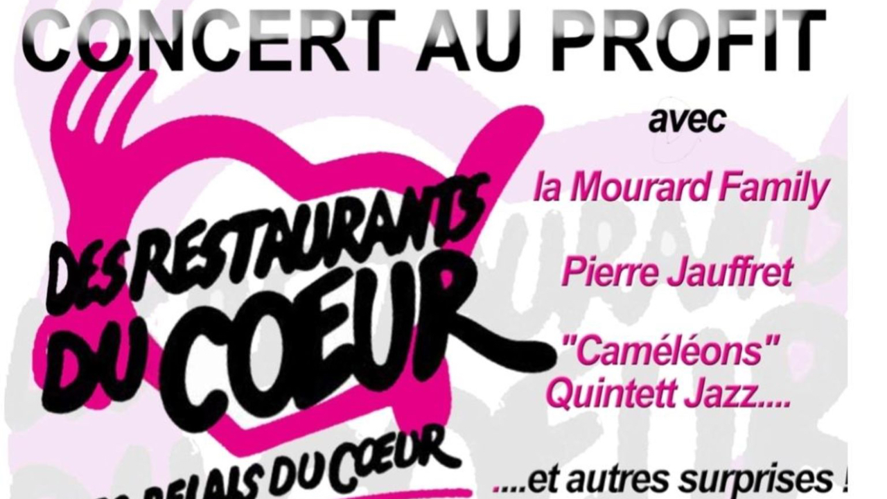 Pr&egrave;s de Chez Vous : Concert solidaire au profit des Restos du Coeur