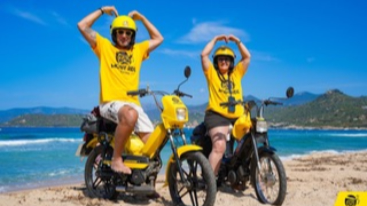 Tour déjanté de Corse en mobylette ! Le défi d'un Gapençais ! Tour déjanté de Corse en mobylette ! Le défi d'un Gapençais !