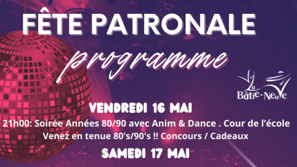 Fête patronale ce week-end à La Batie Neuve