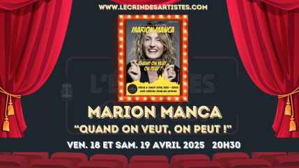 Interview de l'humoriste Marion Manca Interview de l'humoriste Marion Manca