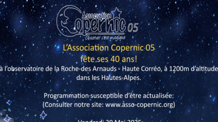 L'association Copernic fête ses 40 ans !