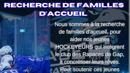 La section mineur des Rapaces de Gap recherche des familles d'accueil La section mineur des Rapaces de Gap recherche des familles d'accueil