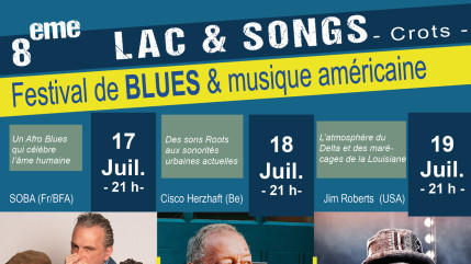 Près de chez vous...à Crots, pour le Festival Lacs & Songs Près de chez vous...à Crots, pour le Festival Lacs & Songs