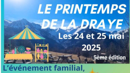 Près de chez vous...à Crots, pour le Printemps de la Draye samedi 24 et dimanche 25 mai 2025 Près de chez vous...à Crots, pour le Printemps de la Draye samedi 24 et dimanche 25 mai 2025