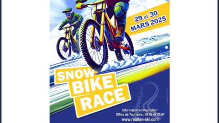 Près de chez vous...à Réallon, pour la Snow Bike Race les 29 et 30 mars 2025 Près de chez vous...à Réallon, pour la Snow Bike Race les 29 et 30 mars 2025