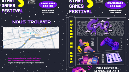Près de chez vous...à Veynes, au Quai des Arts pour le Star Games Festival samedi 29 et dimanche 30 mars 2025 Près de chez vous...à Veynes, au Quai des Arts pour le Star Games Festival samedi 29 et dimanche 30 mars 2025