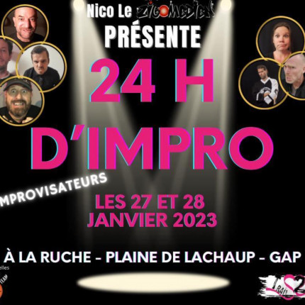 24H d'impro à La Ruche