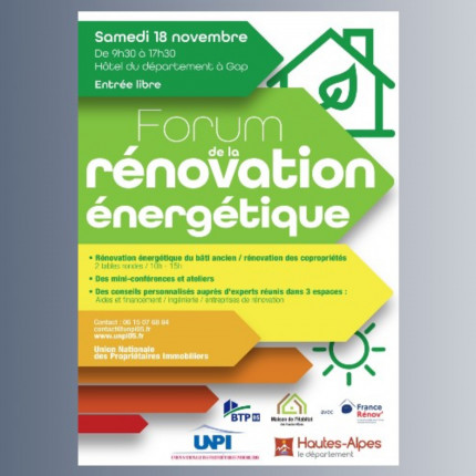 Près de chez vous : 2ème Forum de la Rénovation Energétique Près de chez vous : 2ème Forum de la Rénovation Energétique