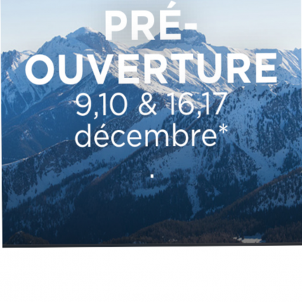Alpes 1 et Vous : La station Monclar Les 2 Vallées ouvre le 9 déc. Alpes 1 et Vous : La station Monclar Les 2 Vallées ouvre le 9 déc.