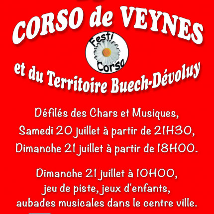 Alpes 1 & Vous : 13 ème Corso de Veynes-Buëch-Dévoluy