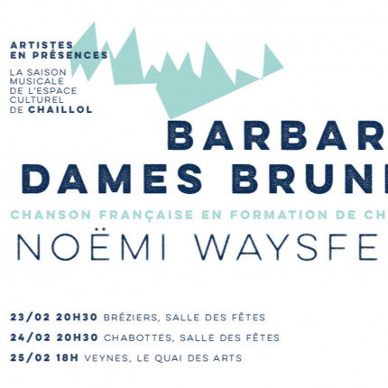 Alpes 1 & Vous : le répertoire de Barbara revisité au Festival de Chaillol