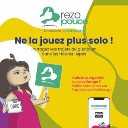 Alpes 1 & Vous - Lancement de l'application Mobicoop sur les Hautes-Alpes