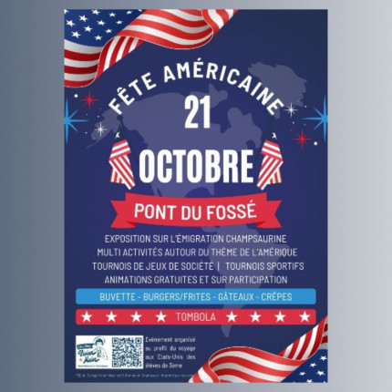 Fête Américaine à Saint Jean Saint Nicolas, samedi 21 octobre. Fête Américaine à Saint Jean Saint Nicolas, samedi 21 octobre.