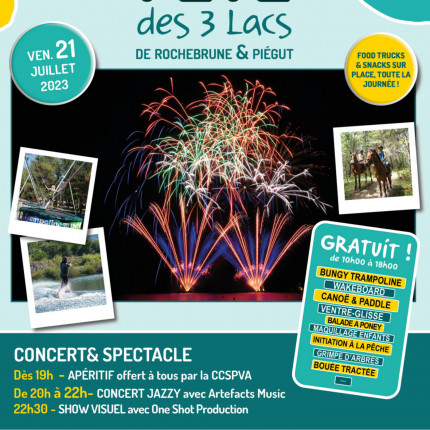 Fête des 3 lacs - 22 Juillet