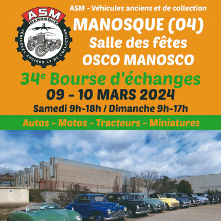 Près de Chez Vous : 34e Bourse d'échanges de Manosque.